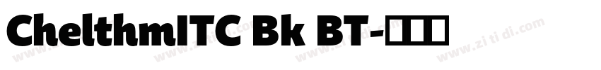 ChelthmITC Bk BT字体转换